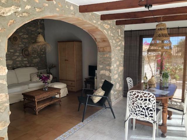 Rustico Appartment 'Olta' In Finca, See-And Garden Side Teulada Extérieur photo